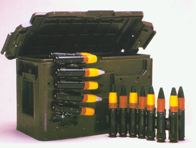 Ammunition for 30mm revolver aircraft cannons MC213, ADEN, DEFA, DEBO-K30, M230, Mk164